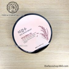 Mặt trên Kem tẩy trang Gạo Rice Water Bright Facial Cleansing Cream The Face Shop (200ml)