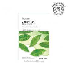 Mặt Nạ Trà Xanh Real Nature Mask Green Tea TheFaceShop