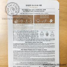 Mặt nạ chanh Real Nature Lemon TheFaceShop