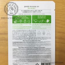 Mặt nạ dưa leo Real Nature Cucumber The Face Shop