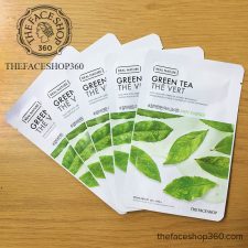 Mặt nạ trà xanh Real Nature Mask Green Tea TheFaceShop
