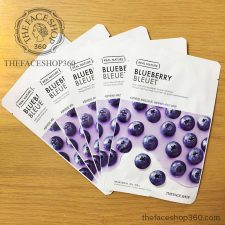 Mặt nạ việt quất Real Nature Mask Blueberry TheFaceShop