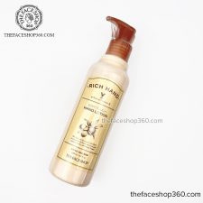 Kem dưỡng da tay cấp ẩm mềm mịn Rich Hand V Soft Touch Hand Lotion The Face Shop