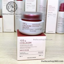 Kem dưỡng mắt Pomegranate & Collagen Volume Lifting Eye Cream The Face Shop