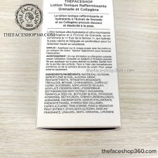 Thành phần Nước hoa hồng Lựu Pomegranate & Collagen Volume Lifting Toner The Face Shop (160ml)