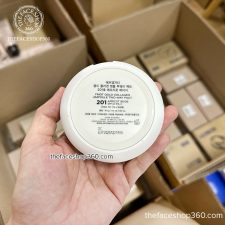 Mặt sau Phấn phủ Gold Collagen Ampoule Two-way Pact SPF40++ fmgt The Face Shop