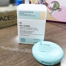 Phấn phủ kiềm dầu Oil Clear Smooth & Bright Pact TheFaceShop