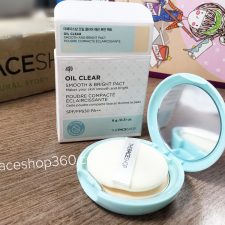 Phấn phủ kiềm dầu Oil Clear Smooth & Bright Pact TheFaceShop
