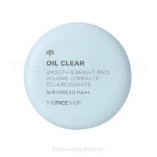 Phấn phủ kiềm dầu Oil Clear Smooth & Bright Pact TheFaceShop