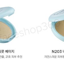 2 Tone màu của phấn phủ kiềm dầu Oil Clear Smooth & Bright Pact TheFaceShop