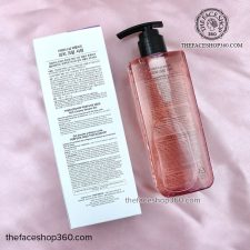 Mặt sau Sữa tắm sáng da, ẩm mịn Perfume Seed Rich Creamy Shower Gel The Face Shop (300ml)