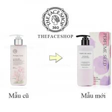 Mẫu mới Sữa dưỡng sáng da ẩm mịn Perfume Seed Rich Body Milk The Face Shop (300ml)