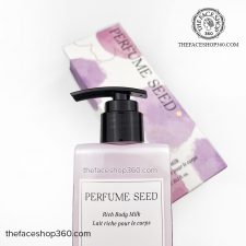 Sữa dưỡng sáng da ẩm mịn Perfume Seed Rich Body Milk The Face Shop (300ml)