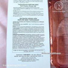 Thông tin Sữa tắm sáng da, ẩm mịn Perfume Seed Rich Creamy Shower Gel The Face Shop (300ml)