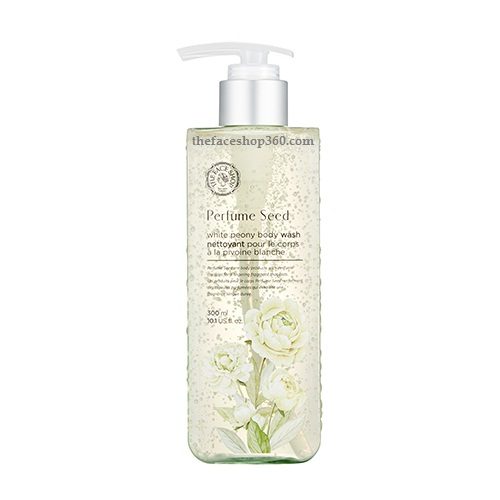 Sữa Tắm Trắng Da Perfume Seed White Peony Body Wash TheFaceShop