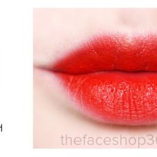 Màu son RD02 Red Wear - Matt Touch Lipstick TheFaceShop