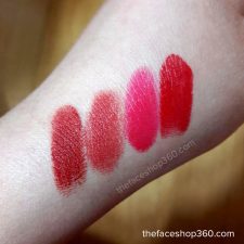 Review Son thỏi Matt Touch Lipstick TheFaceShop