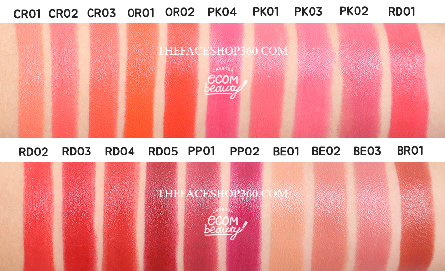 Review Son Thỏi Moisture Touch Lipstick The Face Shop