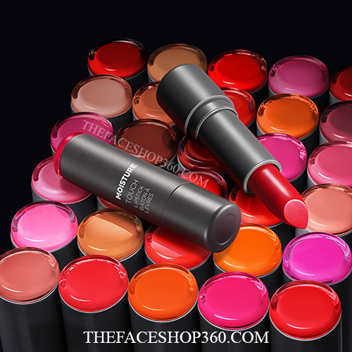 Các màu Son Thỏi Moisture Touch Lipstick The Face Shop