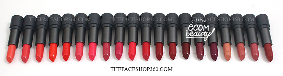 Màu thực tế Son Thỏi Moisture Touch Lipstick The Face Shop