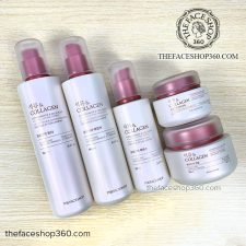 Bộ dưỡng da chống lão hóa Lựu Pomegranate & Collagen Volume Lifting The Face Shop
