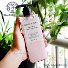 Review Sữa dưỡng thể nước hoa Perfume Seed Velvet Body Milk The Face Shop (300ml)