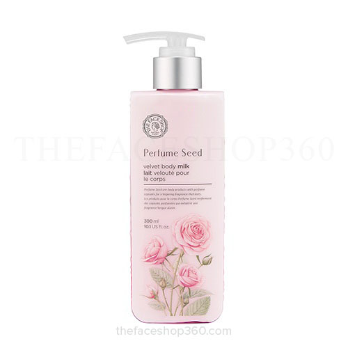 Sữa Dưỡng Thể Nước Hoa Perfume Seed Velvet Body Milk