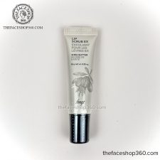 Tẩy thế bào chết và giảm thâm môi Lip Scrub Shea Butter fmgt The Face Shop (10g)