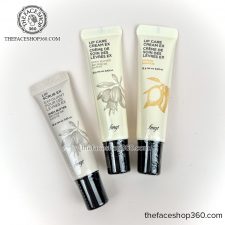 Tẩy thế bào chết và giảm thâm môi Lip Scrub Shea Butter fmgt The Face Shop (10g)