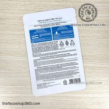 Mặt sau Mặt nạ cấp ẩm The Solution Double Up Hydrating Face Mask The Face Shop