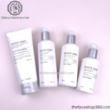 [Bán Chạy] Bộ sản phẩm dưỡng Trắng da White Seed The Face Shop (4SP)
