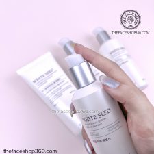 [Bán Chạy] Bộ sản phẩm dưỡng Trắng da White Seed The Face Shop (4SP)