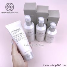[Bán Chạy] Bộ sản phẩm dưỡng Trắng da White Seed The Face Shop (4SP)
