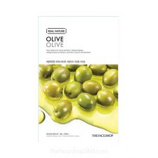 Mặt nạ dầu Ôliu Real Nature Olive The Face Shop
