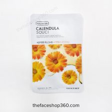 Mặt nạ hoa cúc đỏ Real Nature Calendula Face Mask The Face Shop