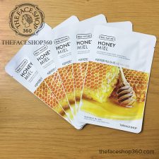 Mặt nạ mật ong làm sáng da Real Nature Honey Face Mask The Face Shop