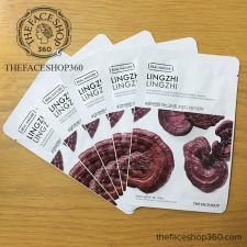 Mặt nạ Nấm linh chi Real Nature Lingzhi Face Mask The Face Shop