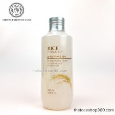 Nước hoa hồng gạo Rice Ceramide Moisturizing Toner The Face Shop (150ml)
