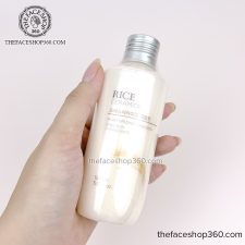Sữa dưỡng gạo Rice Ceramide Moisturizing Emulsion The Face Shop