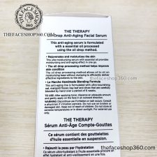 Thông tin Tinh chất dưỡng ẩm ngừa lão hóa The Therapy Oil-Drop Anti-Aging Serum The Face Shop