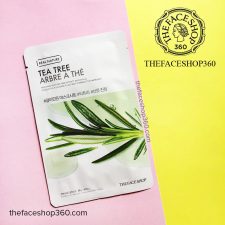 Mặt nạ dưỡng da tinh dầu tràm Real Nature Tea Tree The Face Shop