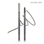 Chì kẻ chân mày không trôi Browlasting Waterproof Eyebrow Pencil 04 Dark Gray (màu Xám)