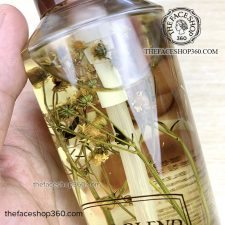 Review Dầu tẩy trang hoa Cúc làm sạch sâu Real Blend Deep Cleansing Oil The Face Shop (225ml)