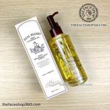 Mặt trước Dầu tẩy trang hoa Cúc làm sạch sâu Real Blend Deep Cleansing Oil The Face Shop (225ml)