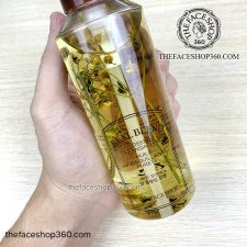 Review Dầu tẩy trang hoa Cúc làm sạch sâu Real Blend Deep Cleansing Oil The Face Shop (225ml)