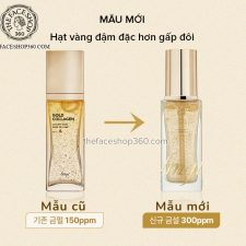 Mẫu mới Kem lót trang điểm Gold Collagen Ampoule Luxury Base fmgt The Face Shop (40ml)