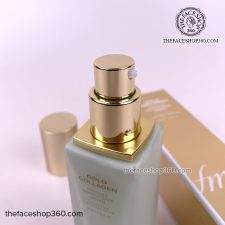 Kem lót làm đều màu da Gold Collagen Ampoule Makeup Base Green SPF30 PA++ fmgt The Face Shop 40ml