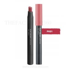Son lì đa năng Flat Velvet Lipstick PK01 Rosemary Pink The Face Shop