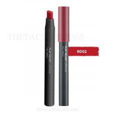 Son lì đa năng Flat Velvet Lipstick RD02 Dazzling Red The Face Shop