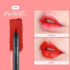 Son đa năng Flat Glossy Lipstick RD01 The Face Shop